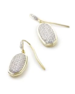 Lee Earrings In Pave Diamond And 14k Yellow Gold 11 Lee Earrings In Pave Diamond And 14k Yellow Gold -Kendra Scott Jewelry Store 842177137543 1 default lg
