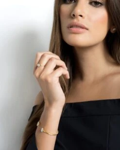 Isa Ring In Pave Diamond And 14k Yellow Gold 8 Isa Ring In Pave Diamond And 14k Yellow Gold -Kendra Scott Jewelry Store ISAYLWGLD 1 default lg