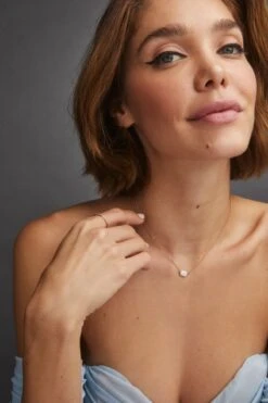 Lisa Pendant Necklace In Pave Diamond And 14k Yellow Gold -Kendra Scott Jewelry Store KS21 FINE 1820