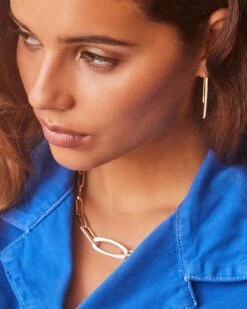 Adeline Hoop Earrings In Gold -Kendra Scott Jewelry Store Kendra Scott Adeline Hoop Earrings Gold 00