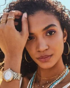 Bennett Double Band Ring In 18k Yellow Gold Vermeil 8 Bennett Double Band Ring In 18k Yellow Gold Vermeil -Kendra Scott Jewelry Store Kendra Scott Bennett Double Band Ring 18k Gold Vermeil 00