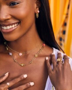 Brielle Band Ring In Gold 8 Brielle Band Ring In Gold -Kendra Scott Jewelry Store Kendra Scott Brielle Band Ring Gold 00 1