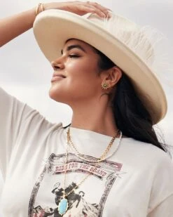 Ember Gold Strand Necklace In White Howlite -Kendra Scott Jewelry Store Kendra Scott Ember Strand Necklace White Howlite Gold 01