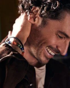 Evans Sterling Silver Corded Bracelet In Black Leather -Kendra Scott Jewelry Store Kendra Scott Evans Cored Bracelet Black Leather Sterling Silver 00