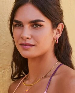 Herringbone Chain Necklace In 18k Gold Vermeil 9 Herringbone Chain Necklace In 18k Gold Vermeil -Kendra Scott Jewelry Store Kendra Scott Herringbone Chain Necklace Gold Vermeil 00 1