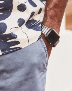 Hudson Watch Band In Gunmetal Stainless Steel -Kendra Scott Jewelry Store Kendra Scott Hudson Apple Band Watch Gunmetal 00