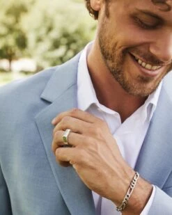 Hudson Signet Ring In Oxidized Sterling Silver -Kendra Scott Jewelry Store Kendra Scott Hudson Signet Ring Oxidized Sterling Silver 01