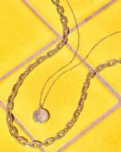 Korinne Chain Necklace In Gold -Kendra Scott Jewelry Store Kendra Scott Korinne Chain Necklace Gold 02