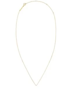 15" Thin Chain Necklace In 14k Yellow Gold -Kendra Scott Jewelry Store kendra scott 15in chain 14k yellow gold diamond 01 lg