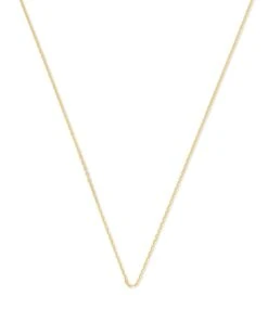 18 Inch Thin Chain Necklace In 18k Gold Vermeil -Kendra Scott Jewelry Store kendra scott 18 inch chain 18k gold vermeil 03 lg