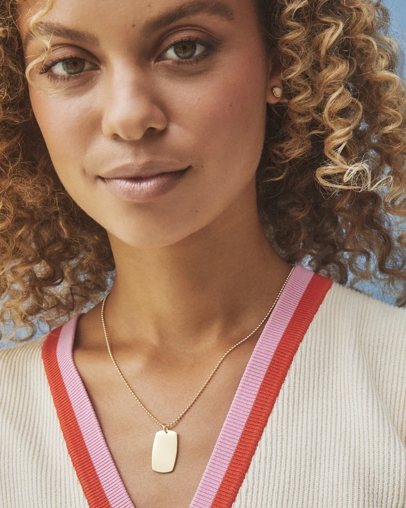 Folds Of Honor Pendant Necklace In 18k Gold Vermeil 4 Folds Of Honor Pendant Necklace In 18k Gold Vermeil - Image 2