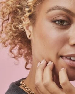 Lightning Bolt Mini Stud Earrings In 18k Gold Vermeil 7 Lightning Bolt Mini Stud Earrings In 18k Gold Vermeil -Kendra Scott Jewelry Store kendra scott 0015 lightning bolt mini stud gold