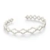 Abbie Cuff Bracelet In Silver 2 Abbie Cuff Bracelet In Silver -Kendra Scott Jewelry Store kendra scott abbie cuff bracelet rhodium 00 lg