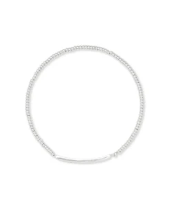 Addison Stretch Bracelet In Silver 9 Addison Stretch Bracelet In Silver -Kendra Scott Jewelry Store kendra scott addison stretch bracelet bracelet rhodium brass 01 lg