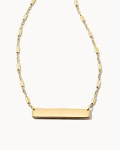 Allison Pendant Necklace In 18k Yellow Gold Vermeil