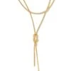Annie Y Necklace In Gold -Kendra Scott Jewelry Store kendra scott annie y necklace gold 00