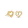 Ari Heart Gold Stud Earrings In White Crystal 2 Ari Heart Gold Stud Earrings In White Crystal -Kendra Scott Jewelry Store kendra scott ari heart crystal stud earrings gold white crystal 00 lg