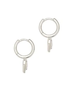 Ari Heart Silver Huggie Earrings In Ivory Mother-of-Pearl 7 Ari Heart Silver Huggie Earrings In Ivory Mother-of-Pearl -Kendra Scott Jewelry Store kendra scott ari heart huggie earring rhodium ivory mother of pearl 01 lg