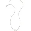Aubree Pendant Necklace In Sterling Silver -Kendra Scott Jewelry Store kendra scott aubree pendant necklace sterling silver 01