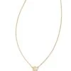 Audrey 14k Yellow Gold Pendant Necklace In White Diamond, .15ct -Kendra Scott Jewelry Store kendra scott audrey pendant necklace 14k yellow gold .15ct diamond 00