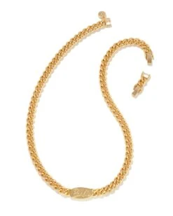 Barbie⢠X Kendra Scott Chain Necklace In Gold