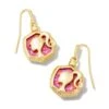 Barbie™ X Kendra Scott Gold Drop Earrings In Pink Iridescent Glitter Glass 1 Barbie™ X Kendra Scott Gold Drop Earrings In Pink Iridescent Glitter Glass -Kendra Scott Jewelry Store kendra scott barbie drop earrings gold pink iridescent glitter glass 00