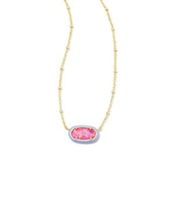 Barbie™ X Kendra Scott Gold Elisa Satellite Reversible Necklace In Pink Iridescent Glitter Glass 10 Barbie™ X Kendra Scott Gold Elisa Satellite Reversible Necklace In Pink Iridescent Glitter Glass -Kendra Scott Jewelry Store kendra scott barbie elisa satellite reversible necklace gold pink iridescent glitter glass 01 00