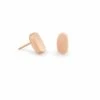 Barrett Stud Earrings In Rose Gold