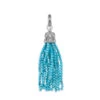 Beaded Vintage Silver Tassel Charm In Turquoise Magnesite 1 Beaded Vintage Silver Tassel Charm In Turquoise Magnesite -Kendra Scott Jewelry Store kendra scott beaded tassel turqouise charm vintage silver 00 lg