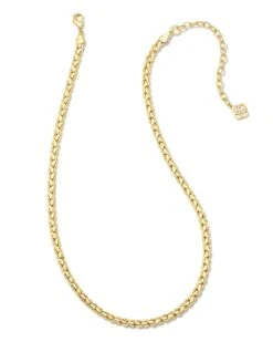 Brielle Chain Necklace In Gold