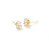 Cailin Gold Crystal Stud Earrings In White Crystal -Kendra Scott Jewelry Store kendra scott cailin crystal stud earrings gold white cz 00