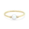 Cathleen 14k Yellow Gold Band Ring In Pearl 1 Cathleen 14k Yellow Gold Band Ring In Pearl -Kendra Scott Jewelry Store kendra scott cathleen band ring 14k gold pearl 00 lg