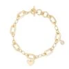 Collectors Charm Bracelet Set In 18k Gold Vermeil