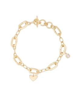 Collectors Charm Bracelet Set In 18k Gold Vermeil