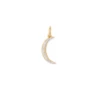 Crescent Moon 18k Gold Vermeil Charm In White Diamond -Kendra Scott Jewelry Store kendra scott cresent moon charm 18k gold vermeil white diamond 00 lg
