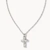 Cross Pendant Necklace In Silver
