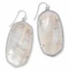 Danielle Silver Drop Earrings In Ivory Mother-of-Pearl 1 Danielle Silver Drop Earrings In Ivory Mother-of-Pearl -Kendra Scott Jewelry Store kendra scott danielle silver statement earrings in ivory pearl 00 default lg