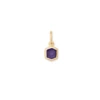 Davie 18k Gold Vermeil Charm In Blue Iolite -Kendra Scott Jewelry Store kendra scott davie charm 18k gold vermeil blue iolite 00 lg