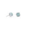 Davie Sterling Silver Stud Earrings In Aquamarine 2 Davie Sterling Silver Stud Earrings In Aquamarine -Kendra Scott Jewelry Store kendra scott davie stud earrings sterling silver blue aquamarine 00 lg