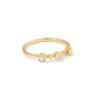 Davie 18k Gold Vermeil Trio Band Ring In White Sapphire 2 Davie 18k Gold Vermeil Trio Band Ring In White Sapphire -Kendra Scott Jewelry Store kendra scott davie trio band ring 18k yellow gold vermeil white sapphire 00