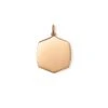 Davis Charm In 18k Rose Gold Vermeil -Kendra Scott Jewelry Store kendra scott davis 22mm charm rose gold 00 lg