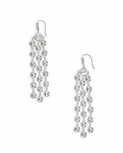 Daya Statement Earrings In Silver