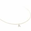 Diamond Letter A Pendant Necklace In 14k Yellow Gold -Kendra Scott Jewelry Store kendra scott diamond letter a necklace 14k yellow gold white diamond 00 lg