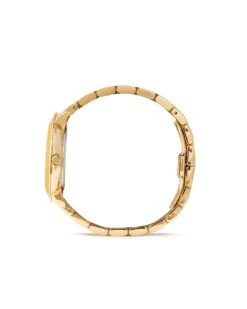 Dira Gold Tone Stainless Steel 38mm Diamond Dial Watch In Ivory Mother-of-Pearl -Kendra Scott Jewelry Store kendra scott dira 38mm diamond dial watch gold tone stainless steel ivory mother of pearl 02
