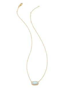 Elisa 18k Gold Vermeil Pendant Necklace In White Sterling Opal 7 Elisa 18k Gold Vermeil Pendant Necklace In White Sterling Opal -Kendra Scott Jewelry Store kendra scott elisa pendant necklace 18k yellow gold vermeil white sterling opal 01
