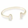 Elton Gold Cuff Bracelet In Iridescent Drusy 1 Elton Gold Cuff Bracelet In Iridescent Drusy -Kendra Scott Jewelry Store kendra scott elton gold cuff bracelet in iridescent drusy 00 default lg