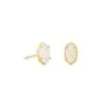 Emilie Gold Stud Earrings In Iridescent Drusy -Kendra Scott Jewelry Store kendra scott emilie stud earring gold iridescent drusy 00 lg