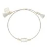 Everlyne Silver Cord Friendship Bracelet In Ivory Mother-of-Pearl -Kendra Scott Jewelry Store kendra scott everlyne friendship bracelet gold ivory mop 00 lg