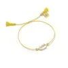 Everlyne Yellow Cord Friendship Bracelet In Dichroic Glass 1 Everlyne Yellow Cord Friendship Bracelet In Dichroic Glass -Kendra Scott Jewelry Store kendra scott everlyne friendship bracelet gold yellow cord dichroic glass 00