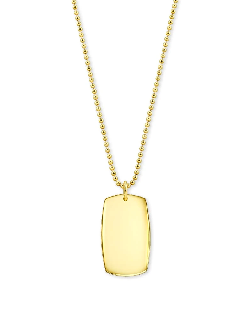 Folds Of Honor Pendant Necklace In 18k Gold Vermeil 3 Folds Of Honor Pendant Necklace In 18k Gold Vermeil